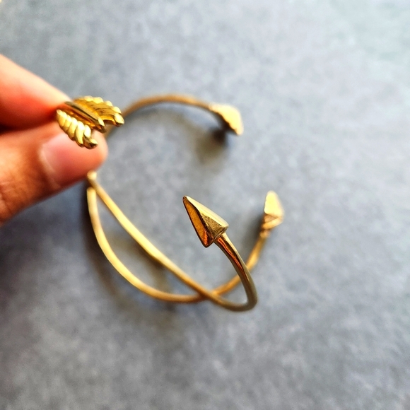 ♾️ Stella & Dot Pair of Adjustable Gold Bracelets - Picture 4 of 7